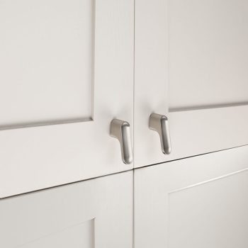 Bouton Luv - Aspect Inox