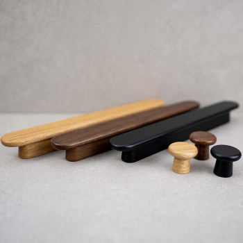 Bouton Classis - 25mm - Noyer