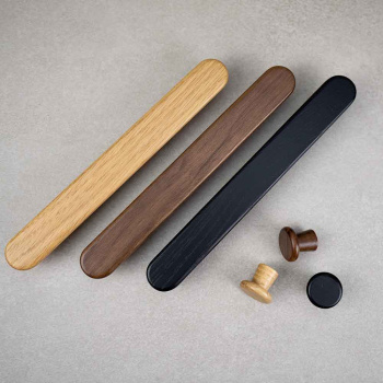 Bouton Classis - 25mm - Noyer