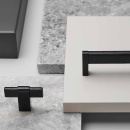 Bouton T Crossing - Noir/Noir