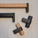 Bouton T Crossing - Noir/Noir