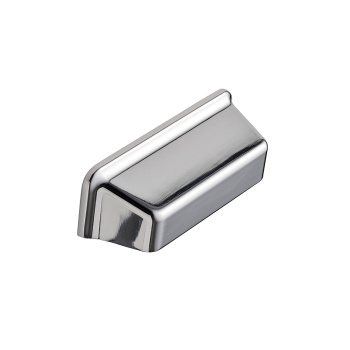 Poignées Coquille Equester - 64mm - Nickelée