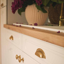 Poignées Coquille 3922 - Laiton (Mat)