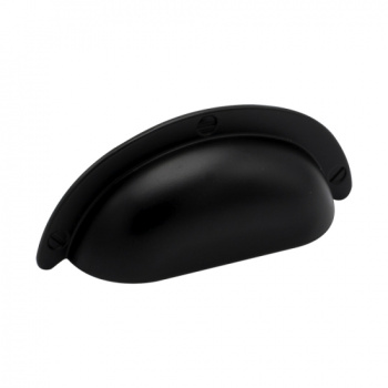 Poignées Coquille 3922 - 64mm - Noir Antique