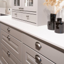 Poignée Coquille 3922 - 64mm - Étain