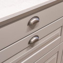 Poignée Coquille 3922 - 64mm - Étain