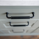 Poignée Brohult M - 128mm - Noir/Noir