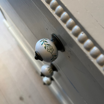 Bouton 8131 - Vert/Antique