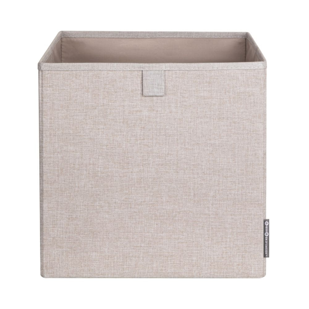 Boîte de rangement Cube - Beige
