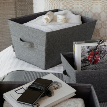 Panier de rangement - Gris