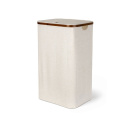 Panier à linge avec couvercle - Sable