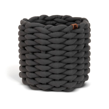 Panier Rond - Gris