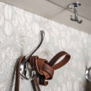 Patère Lagan - Chrome Poli