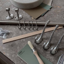 Patère Lagan - Chrome Brossé