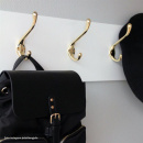 Patère Lagan - Noir Mat