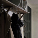 Patère Siljan - Chrome Poli