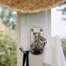 Patère Lyr - Chrome Poli