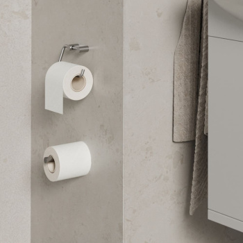 Porte Papier Toilette Stay - Inox Brossé