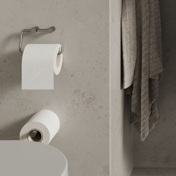 Porte Papier Toilette Stay - Inox Brossé