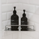 Étagère d’angle Match - Chrome Poli