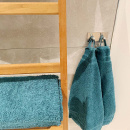 Patère Porte-serviette Base 200 2-patère - Fini Acier Inoxydable Brossé