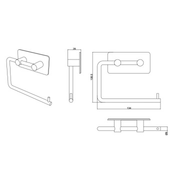 Kit Salle de Bain Base 200 - Finition Inox Brossé