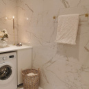 Porte Serviettes Base 200 - Laiton Poli