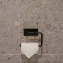 Porte Papier Toilette Base 200 - Noir Mat