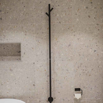 Porte Papier Toilette Base 200 - Noir Mat