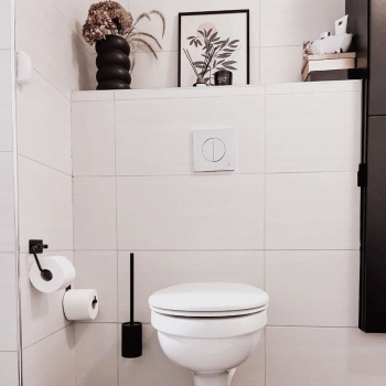 Kit de Salle de Bain Base - Noir Mat