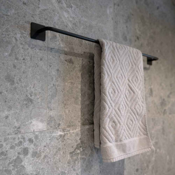 Porte Serviettes Base 200 - Noir Mat