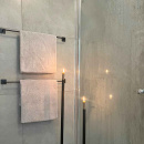 Porte Serviettes Base 200 - Noir Mat