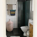 Porte Serviettes Base 200 - Noir Mat