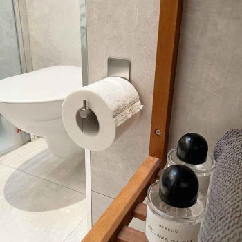Porte-Papier De Rechange Base 200 - Acier Inoxydable Brossé