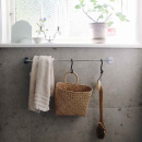 Porte Serviettes Base 100 - Chrome