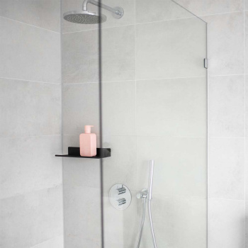 Ètagère Douche Base - Noir Mat