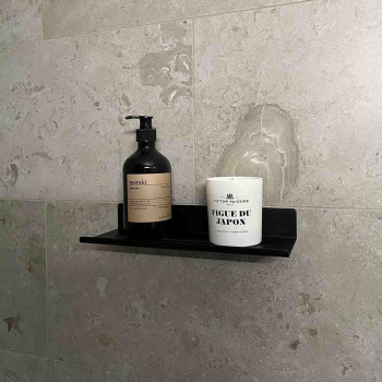 Ètagère Douche Base - Noir Mat