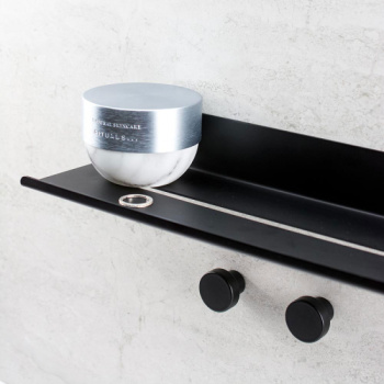 Ètagère Douche Base - Noir Mat