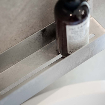 Ètagère Douche Base - 300mm - Acier Inoxydable Brossé