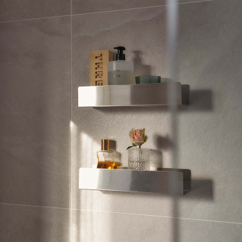 Ètagère Douche Base - 300mm - Acier Inoxydable Brossé