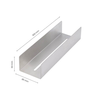 Ètagère Douche Base - 300mm - Acier Inoxydable Brossé