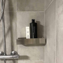 Ètagère Douche Base - 300mm - Acier Inoxydable Brossé