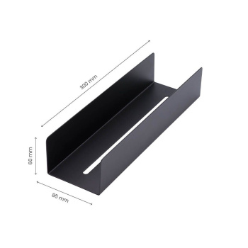 Ètagère Douche Base - 300mm - Noir Mat