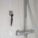 Porte-Rasoir Base - Acier Inoxydable Brossé