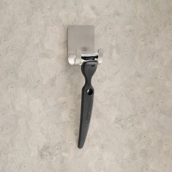 Porte-Rasoir Base - Acier Inoxydable Brossé