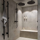 Support Pompe Á Savon Base - Noir Mat