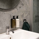 Support Pompe Á Savon Base - Noir Mat