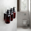 Base Support Pompe Á Savon Douche - Chrome