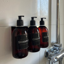 Base Support Pompe Á Savon Douche - Chrome