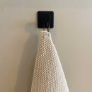 Patère Porte-serviette Base 210 1-patère - Noir Mat